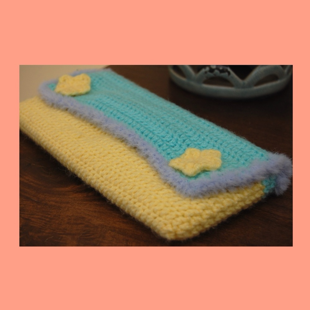 Handmade Crochet Nintendo Switch Case - Picture 3 of 4